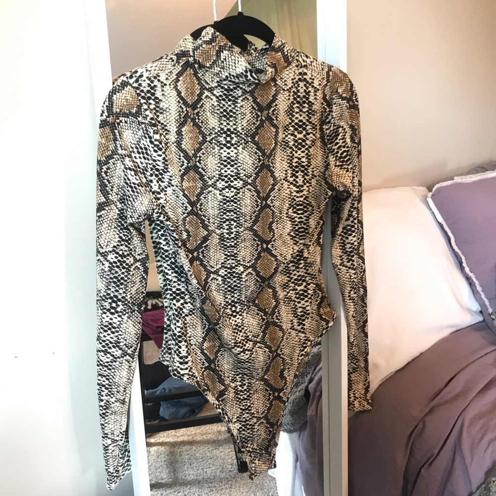 Snake skin body suit